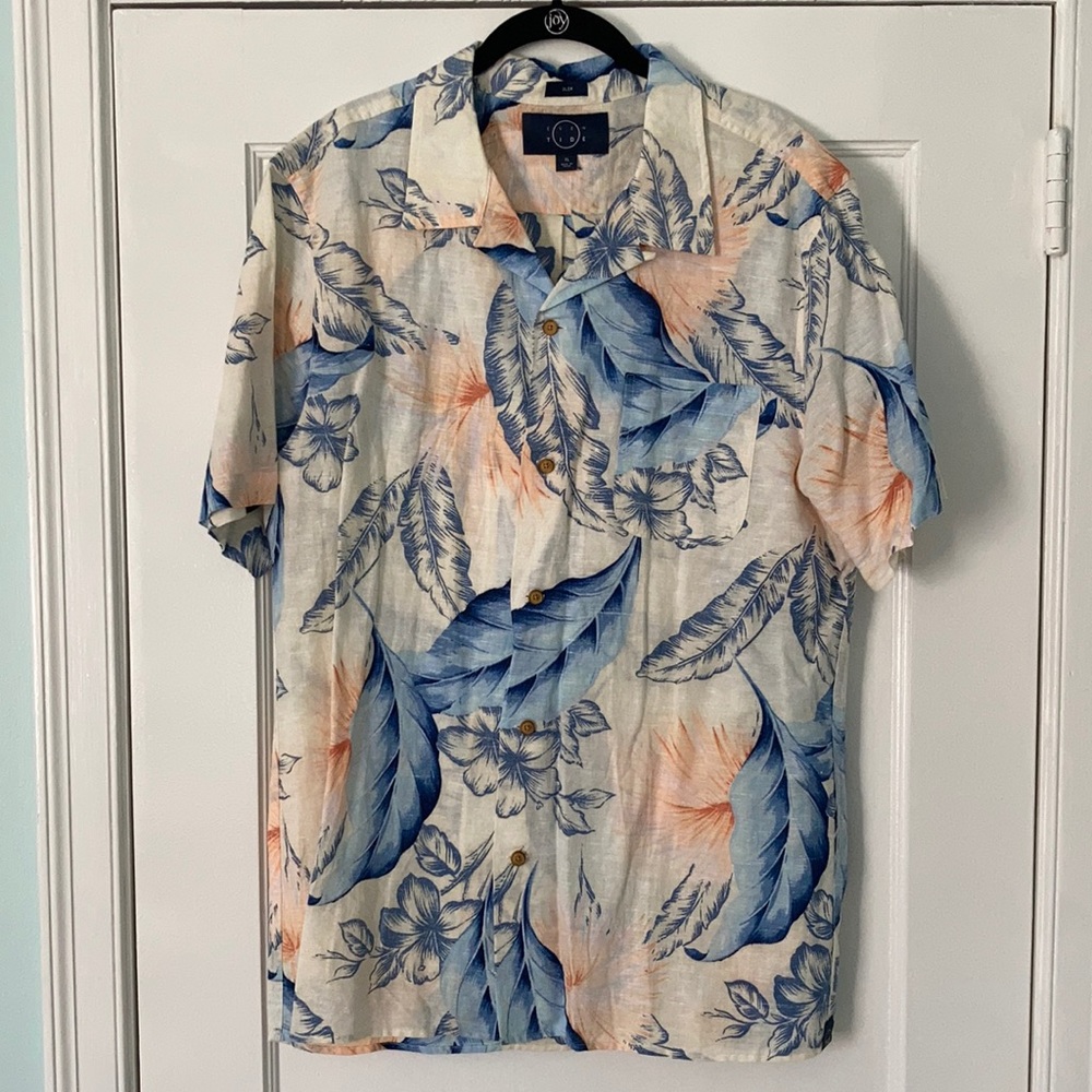 Even Tide Short Sleeve Shirt - XL
